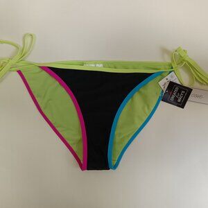 Salt Cove Juniors Side-Tie Hipster Biki Black S